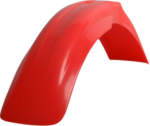 POLISPORT Front Fender - OEM Fluorescent Red - Honda - CR '90-'01 8591000010