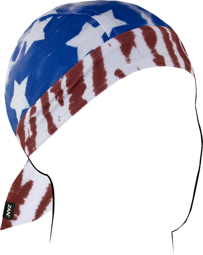 ZAN HEADGEAR Flydanna® SportFlex® - Stars and Stripes Tie Dye ZL602
