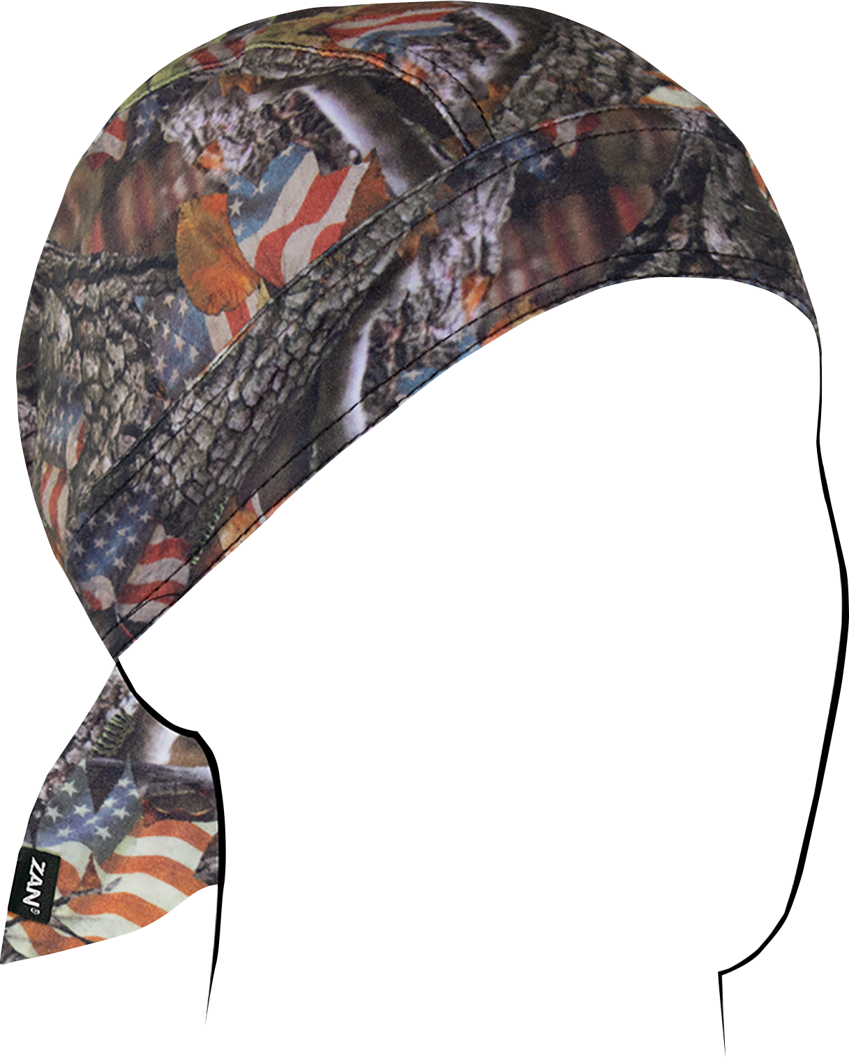 ZAN HEADGEAR Flydanna® SportFlex® - Patriotic Forest Camo ZL605