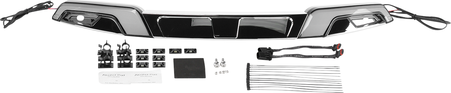 KURYAKYN Windshield Trim - Chrome KUR2948