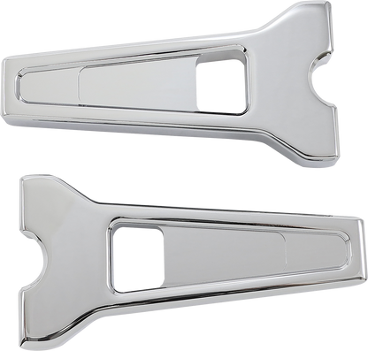 LA CHOPPERS Performance Risers - Straight - 6" - Chrome LA-7470-06C