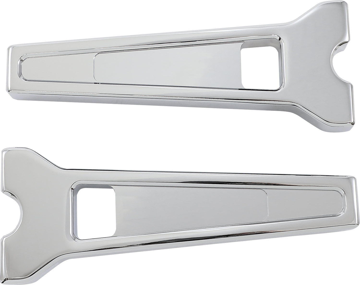 LA CHOPPERS Performance Risers - Straight - 8" - Chrome LA-7470-08C