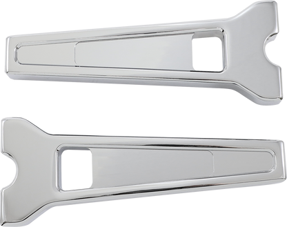 LA CHOPPERS Performance Risers - Straight - 8" - Chrome LA-7470-08C