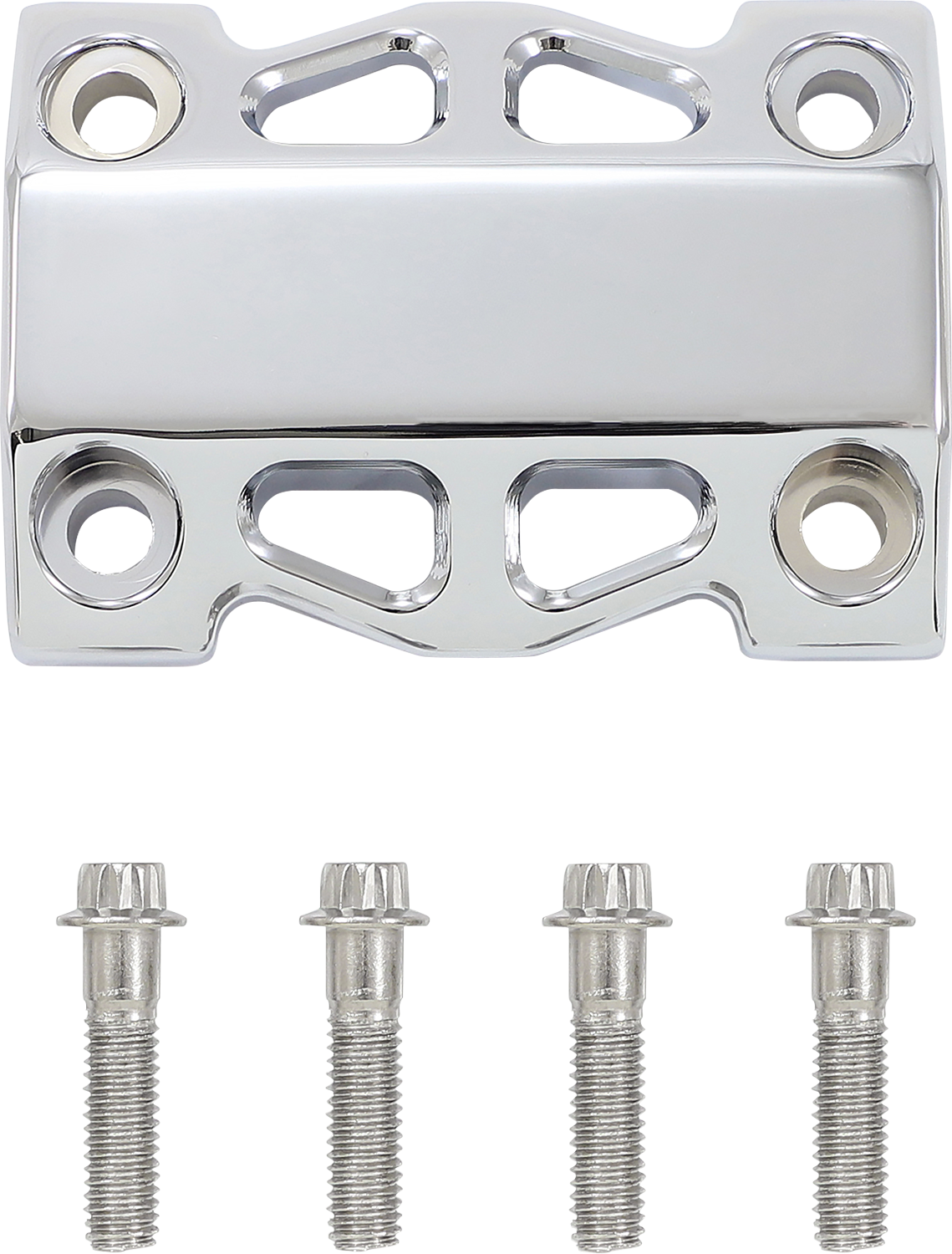 LA CHOPPERS Performance Risers - Straight - 6" - Chrome LA-7470-06C