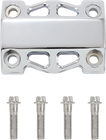 LA CHOPPERS Performance Risers - Straight - 8" - Chrome LA-7470-08C