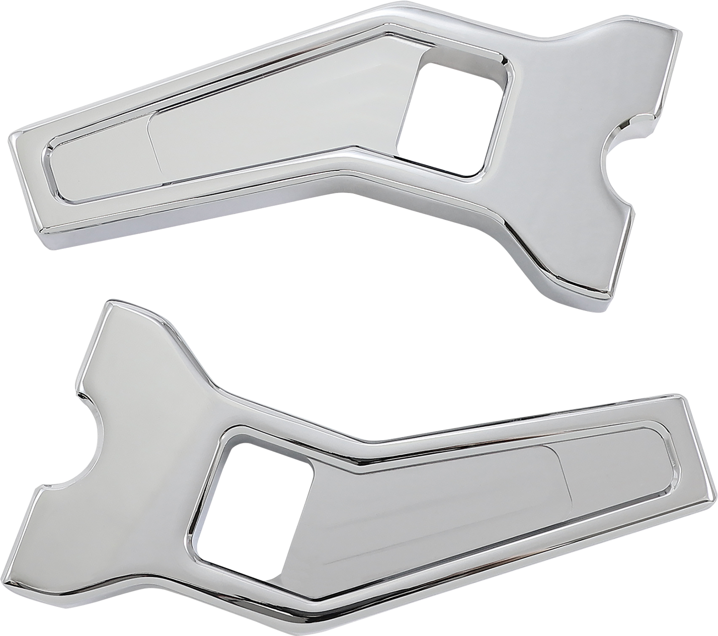 LA CHOPPERS Performance Risers - Pullback - 6" - Chrome LA-7471-06C