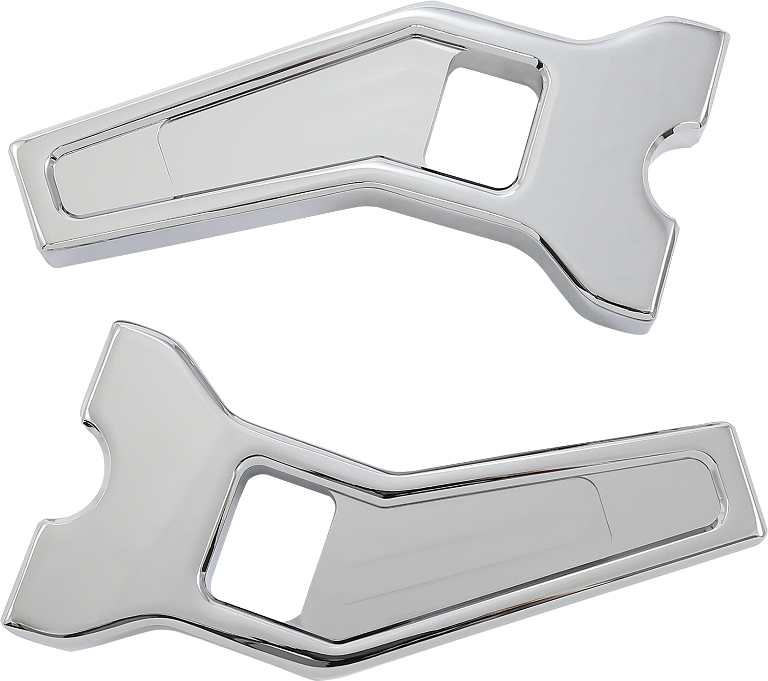 LA CHOPPERS Performance Risers - Pullback - 6" - Chrome LA-7471-06C