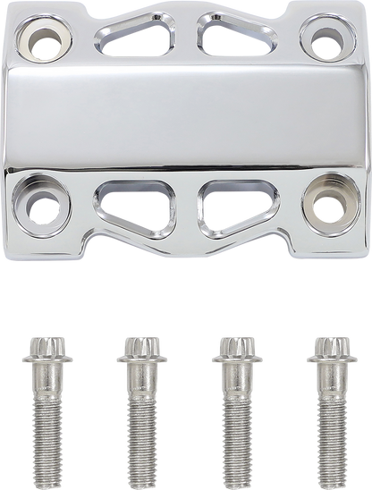 LA CHOPPERS Performance Risers - Straight - 10" - Chrome LA-7470-10C