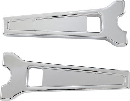 LA CHOPPERS Performance Risers - Straight - 8" x 1-1/4" - Chrome LA-7480-08C