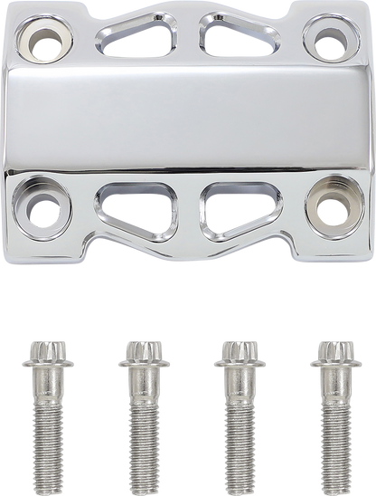 LA CHOPPERS Performance Risers - Pullback - 10" - Chrome LA-7471-10C