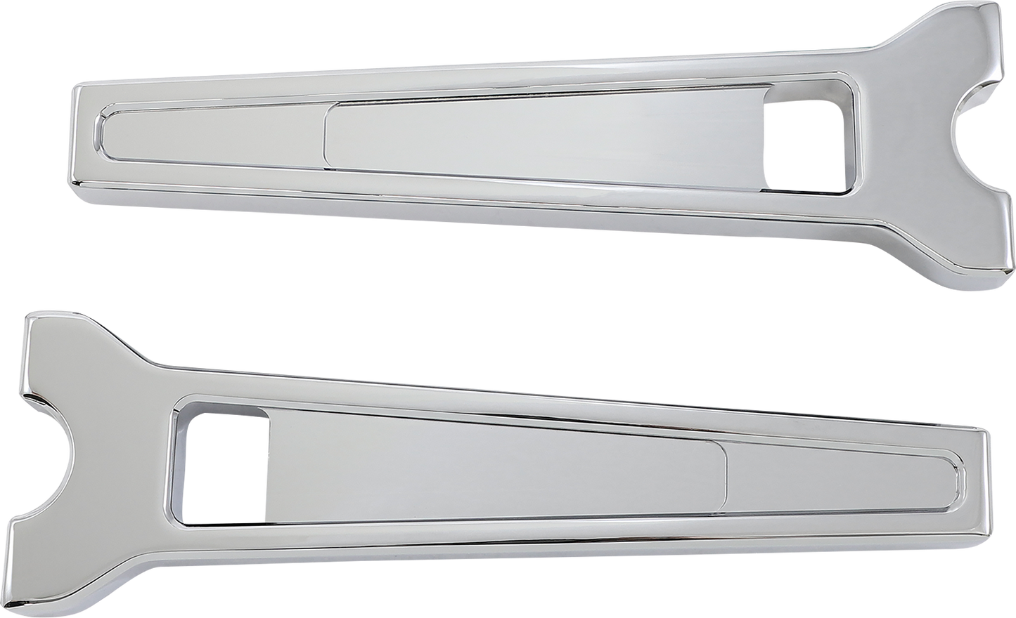 LA CHOPPERS Performance Risers - Straight - 10" x 1-1/4" - Chrome LA-7480-10C