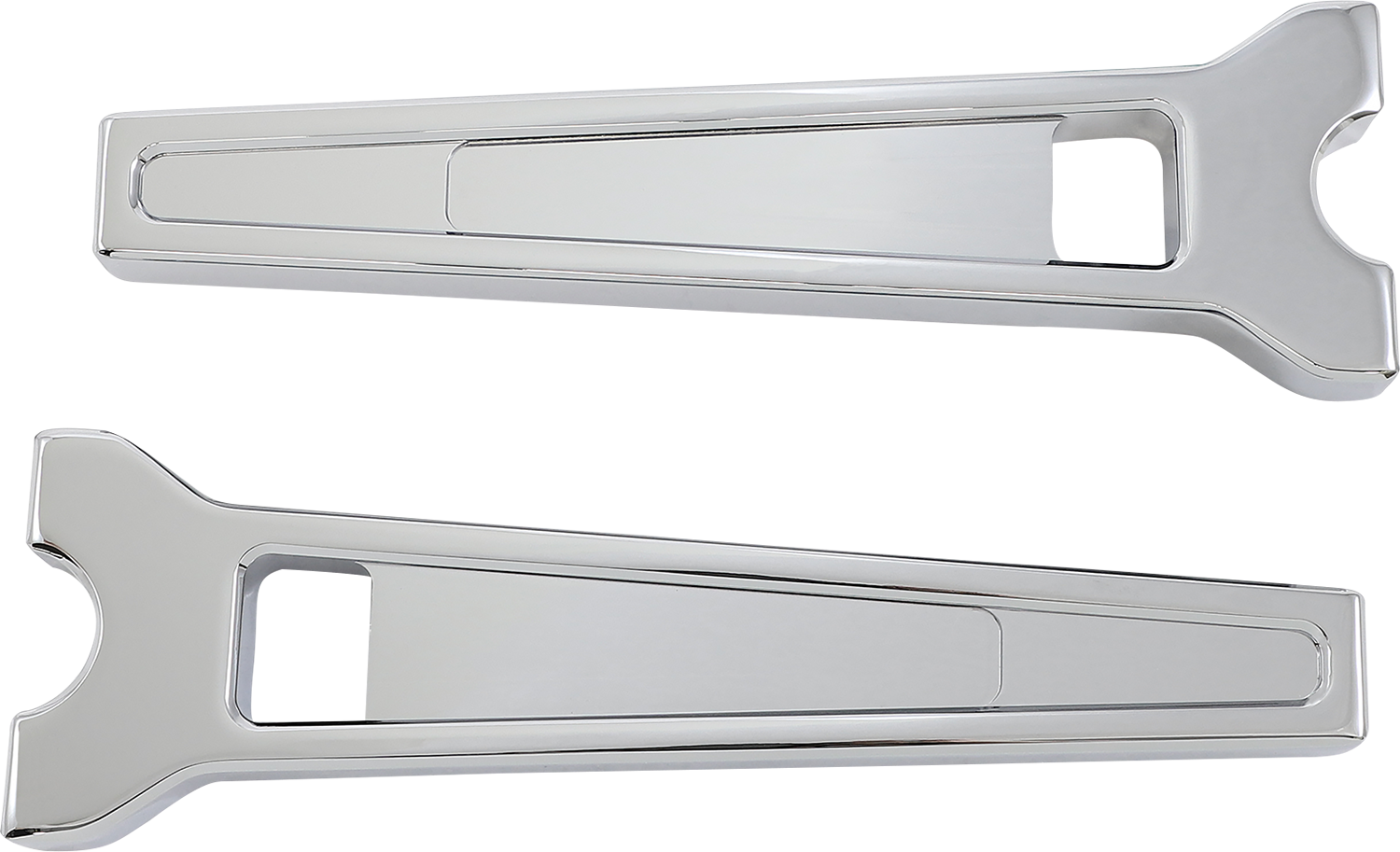 LA CHOPPERS Performance Risers - Straight - 10" x 1-1/4" - Chrome LA-7480-10C