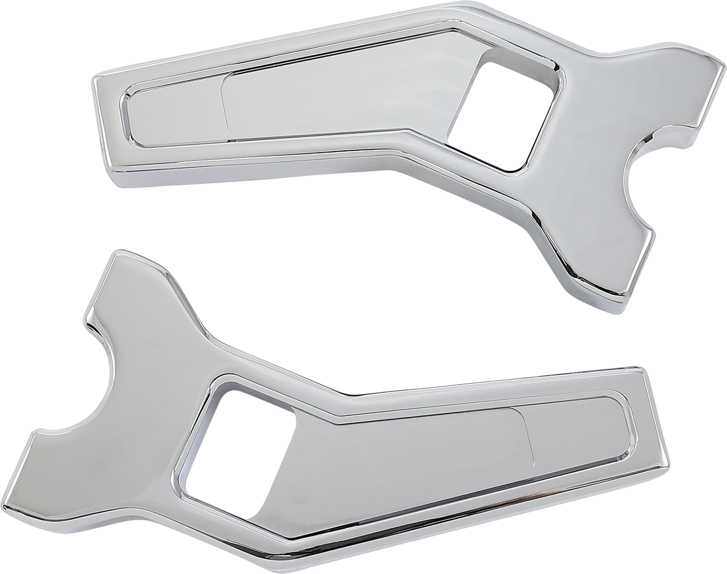 LA CHOPPERS Performance Risers - Pullback - 6" x 1-1/4" - Chrome LA-7481-06C
