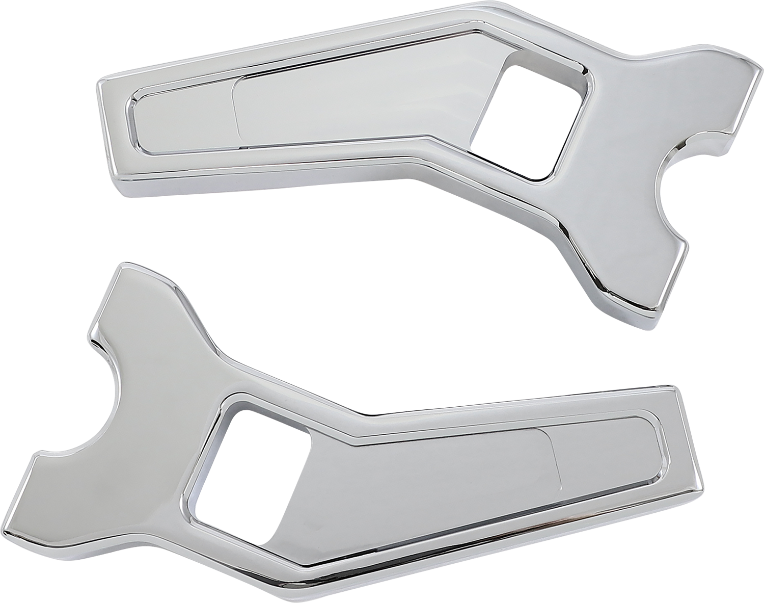 LA CHOPPERS Performance Risers - Pullback - 6" x 1-1/4" - Chrome LA-7481-06C