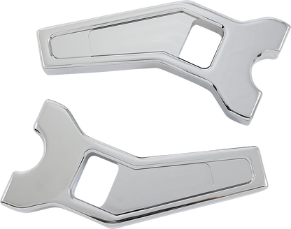 LA CHOPPERS Performance Risers - Pullback - 6" x 1-1/4" - Chrome LA-7481-06C