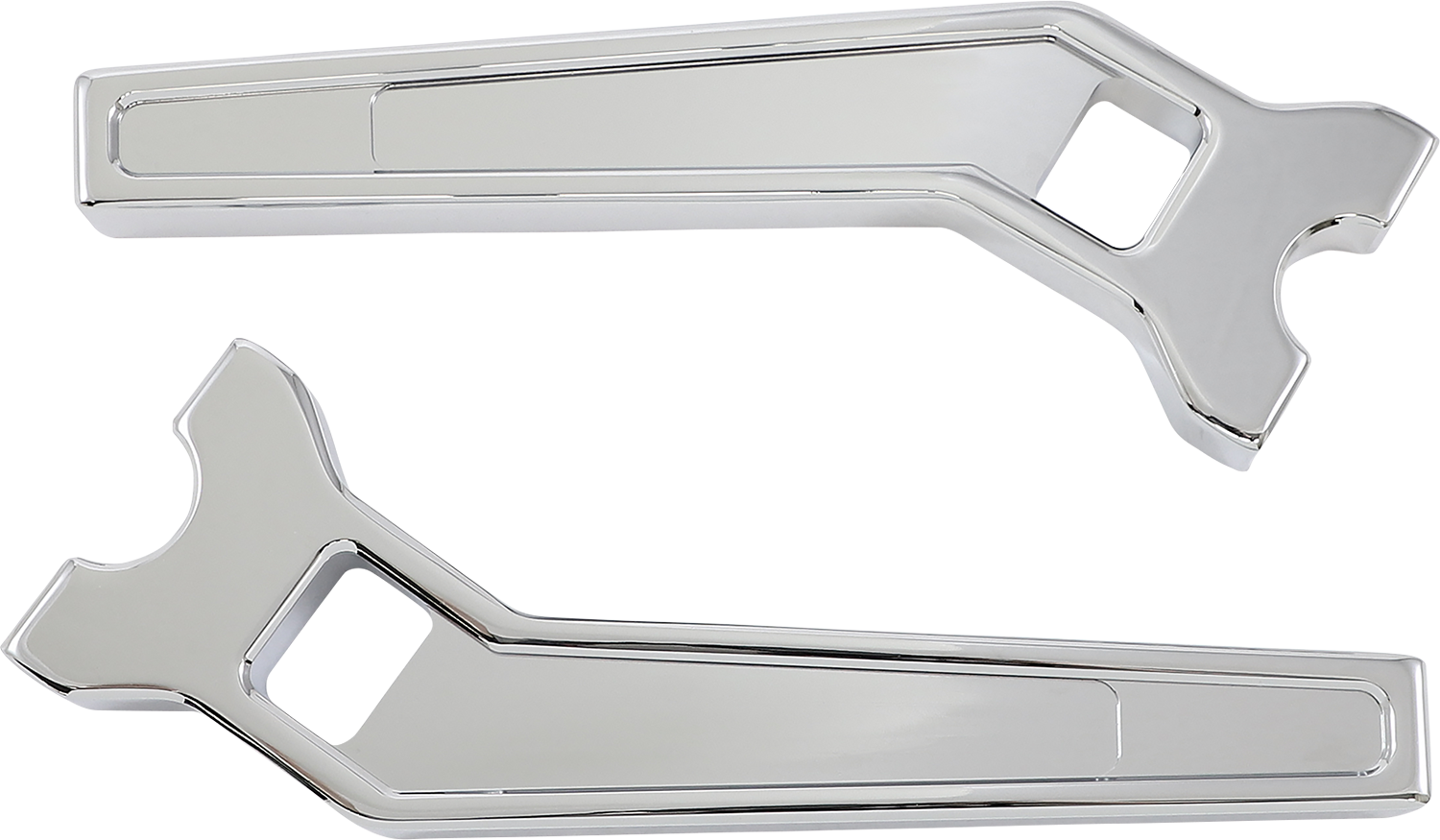 LA CHOPPERS Performance Risers - Pullback - 10" x 1-1/4" - Chrome LA-7481-10C