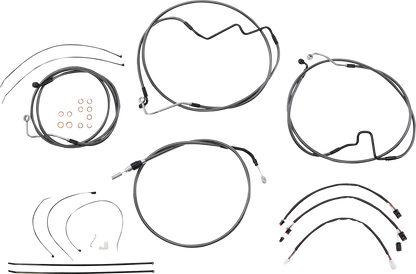 MAGNUM SHIELDING KARBONFIBR Designer Handlebar Installation Kit - 12"-14" - '21-'23 FLH 7871191