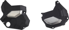 POLISPORT Clutch/Alternator Cover Kit - Black - Kawasaki 91107