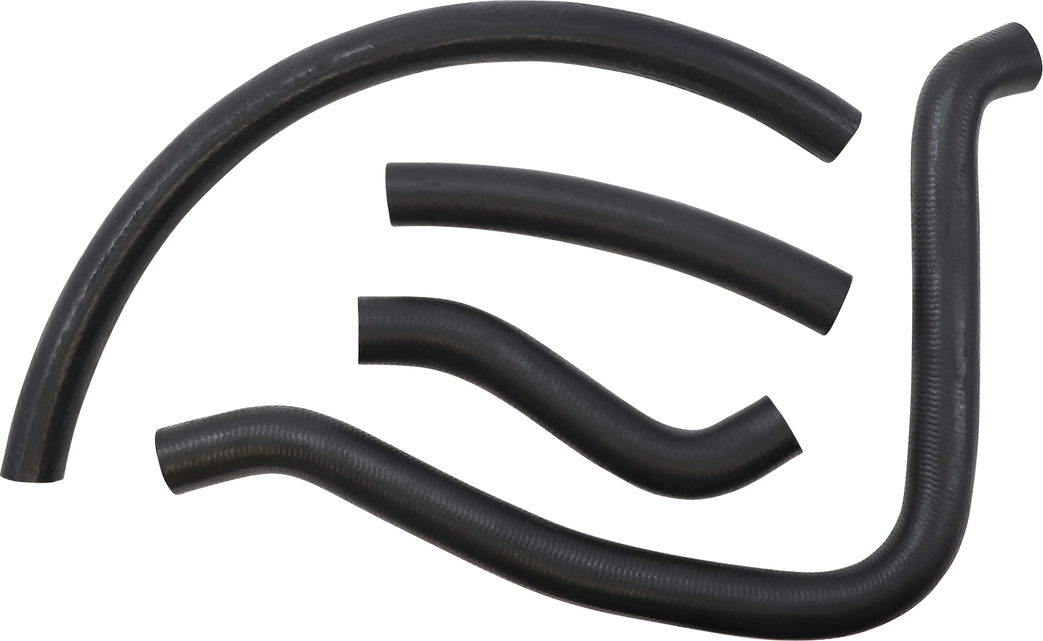MOOSE OFFROAD Replacement Radiator Hose Kit - Black - Polaris Sportsman 700/800 100-3438-PU