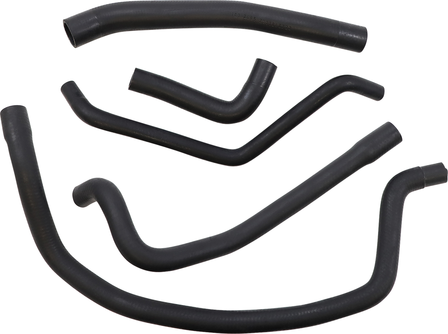 MOOSE OFFROAD Replacement Radiator Hose Kit - Black - Polaris Sportsman 450/570 100-3445-PU