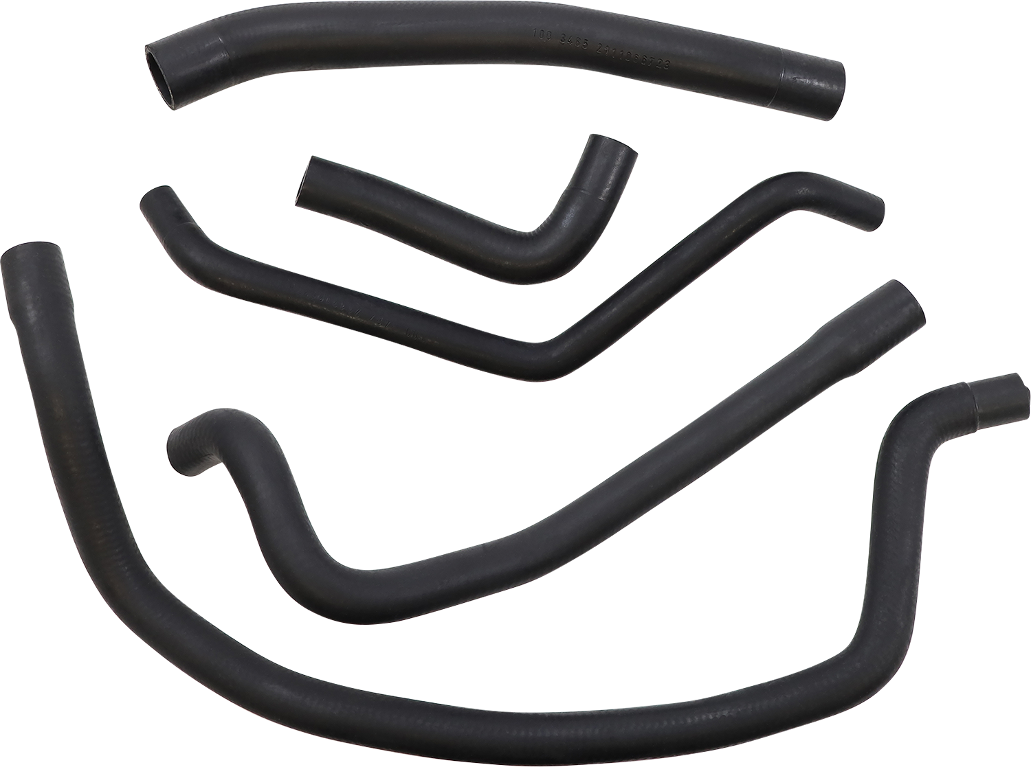 MOOSE OFFROAD Replacement Radiator Hose Kit - Black - Polaris Sportsman 450/570 100-3445-PU