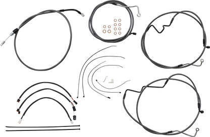 MAGNUM SHIELDING KARBONFIBR Designer Handlebar Installation Kit - 15"-17" - '21-'23 FLH 7871192