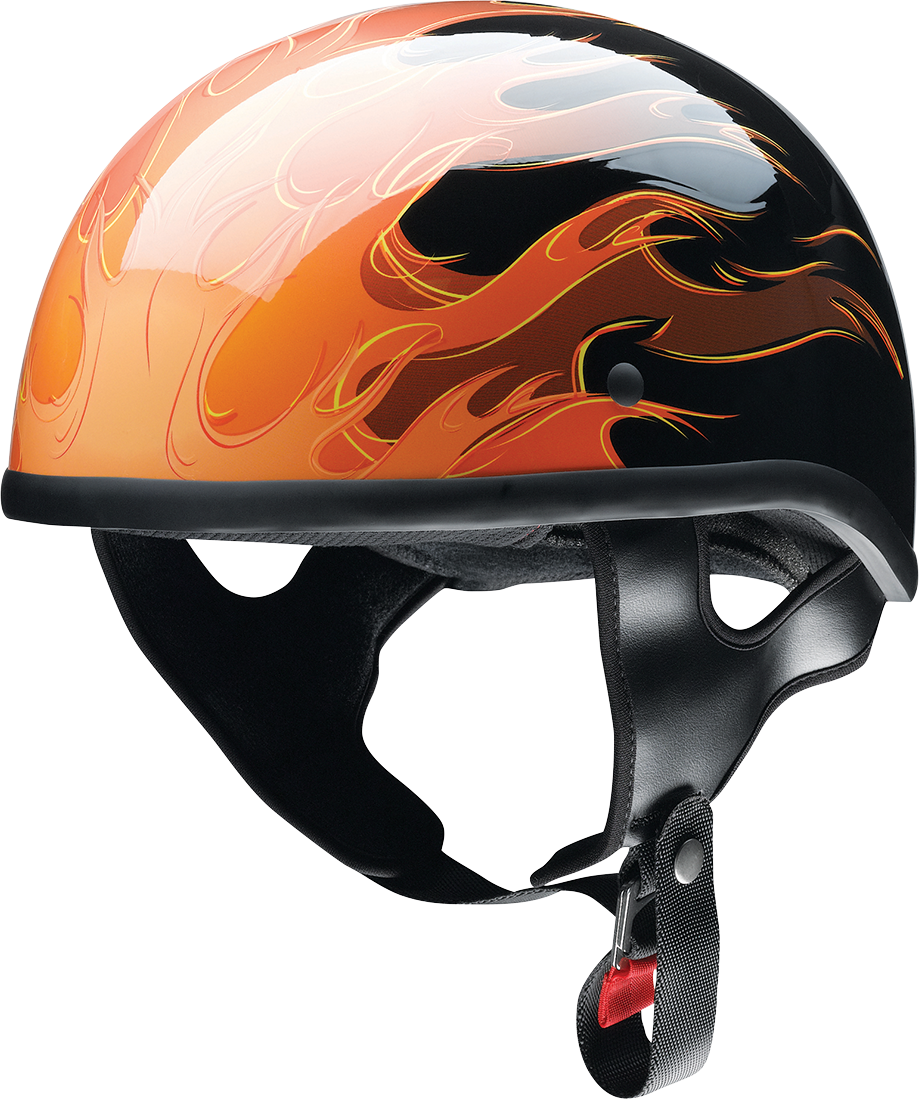 Z1R CC Beanie Helmet - Hellfire - Orange - XS 0103-1345
