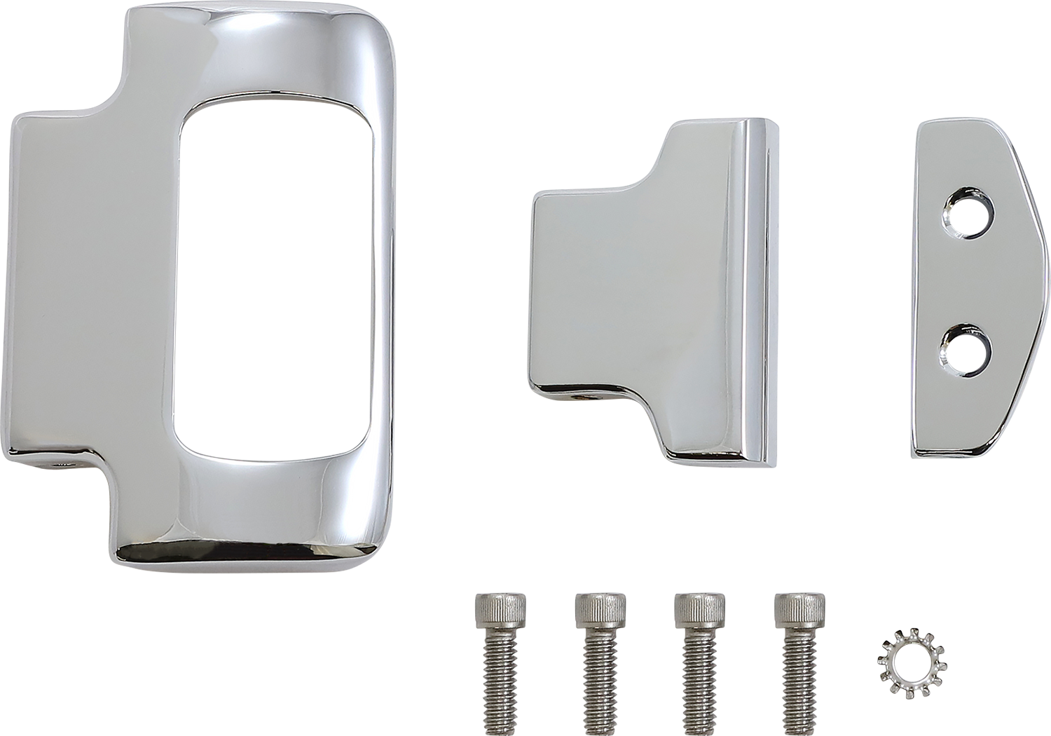 LA CHOPPERS Gauge Mount - Single - Chrome - Softail LA-7397-00C