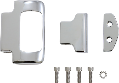LA CHOPPERS Gauge Mount - Single - Chrome - Softail LA-7397-00C