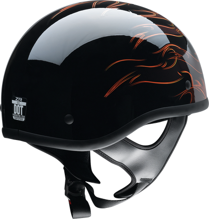 Z1R CC Beanie Helmet - Hellfire - Orange - Medium 0103-1347