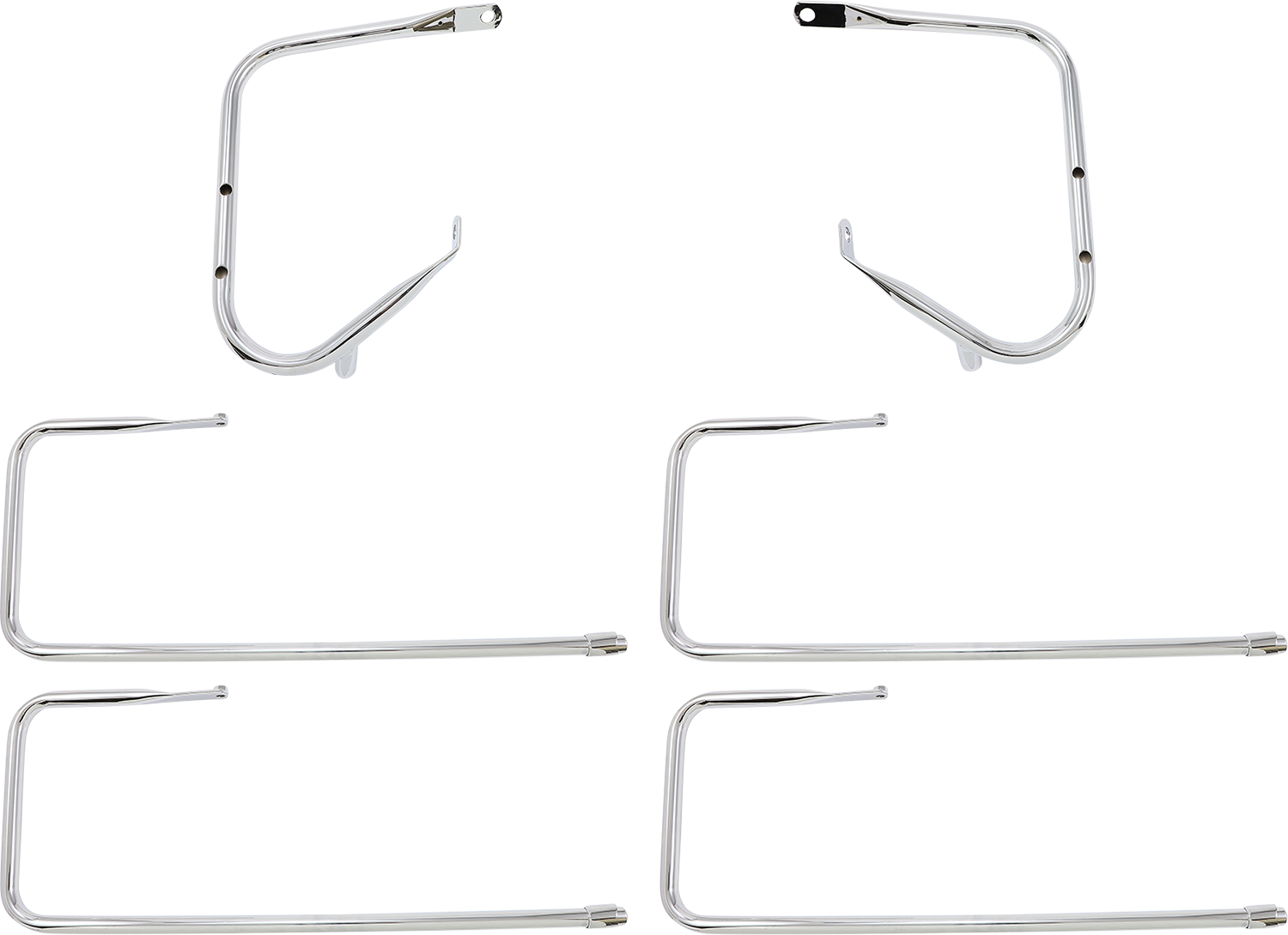 DRAG SPECIALTIES Saddlebag Rail - Chrome - FL '09-'13 21038