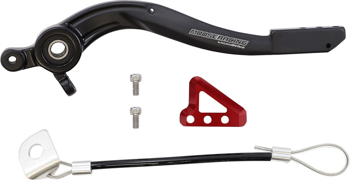 MOOSE OFFROAD Brake Pedal - Red - Gas Gas 82-0665-21-10