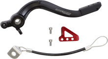 MOOSE OFFROAD Brake Pedal - Red - Gas Gas 82-0602-21-10