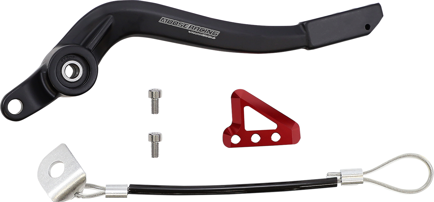 MOOSE OFFROAD Brake Pedal - Red - Gas Gas 82-0606-21-10