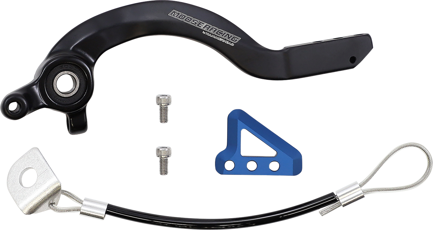 MOOSE OFFROAD Brake Pedal - Husqvarna - Blue 82-0761-21-20