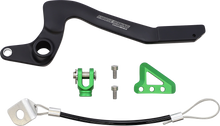 MOOSE OFFROAD Brake Pedal - Green - Kawasaki 82-0344-21-33