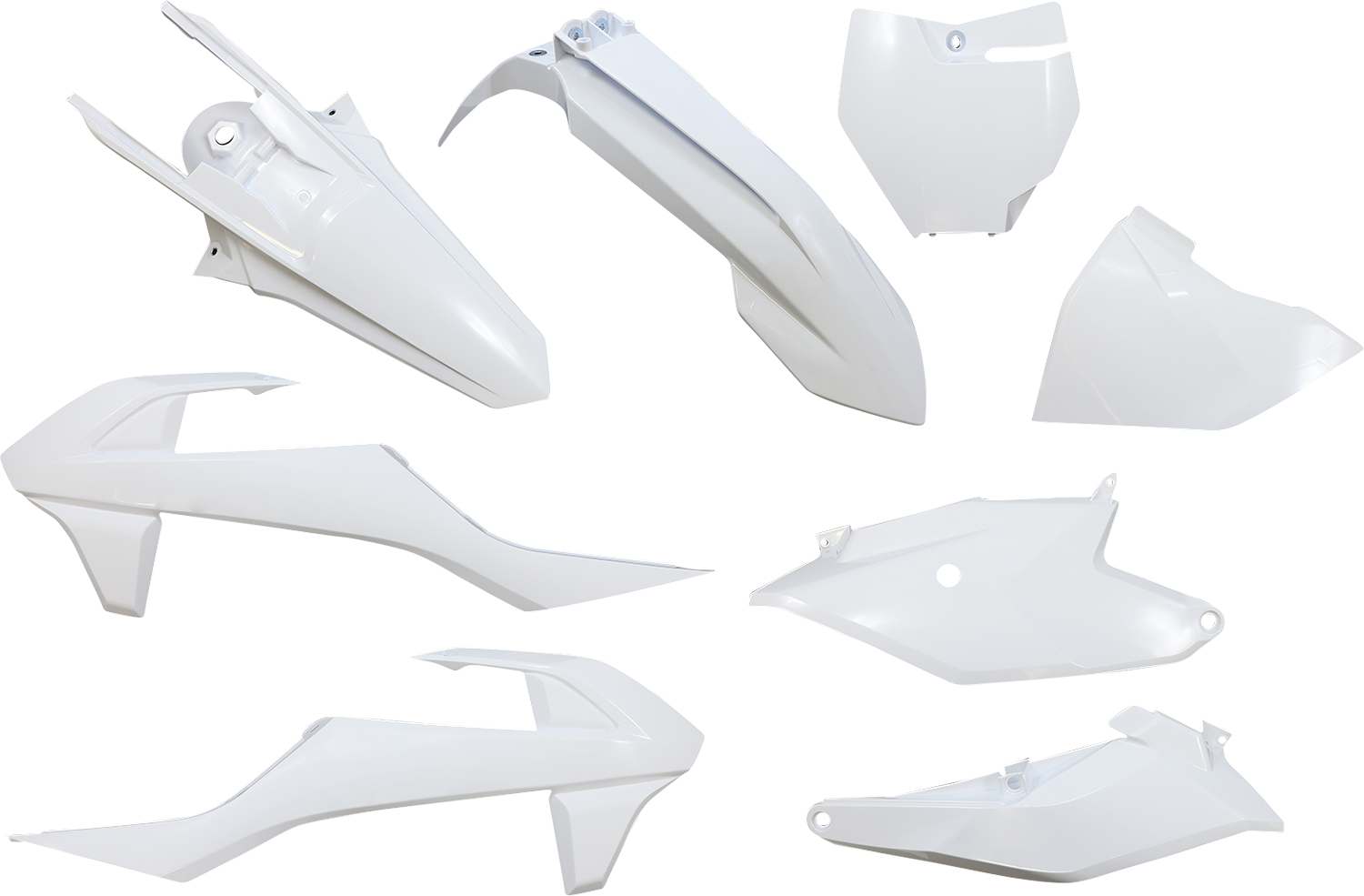 UFO Replacement Body Kit - White - Gas Gas - MC '21-'24 GGKIT701-041