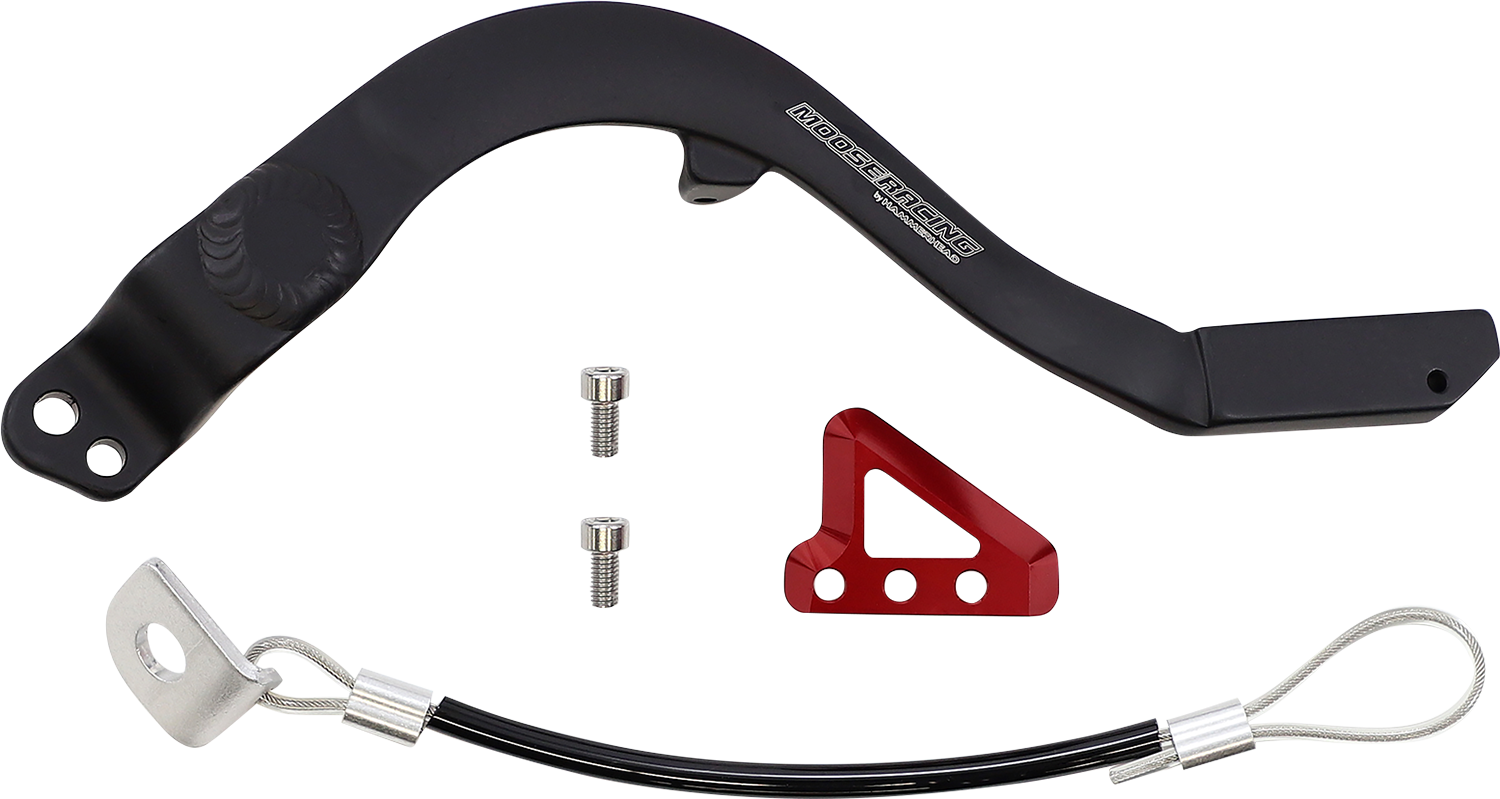 MOOSE OFFROAD Brake Pedal - Red - Honda 82-0111-21-11