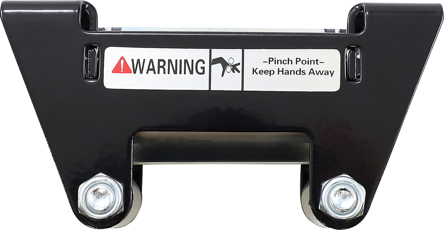 MOOSE OFFROAD Plow Roller Fairlead - ATV 1675PF