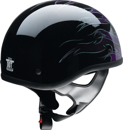 Z1R CC Beanie Helmet - Hellfire - Purple - 3XL 0103-1344