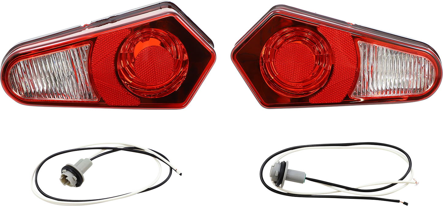 MOOSE OFFROAD Taillight - Polaris 100-3452-PU