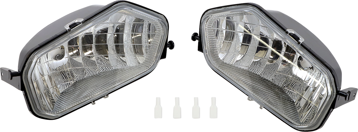 MOOSE OFFROAD Headlight - Halogen - Polaris 100-3450-PU