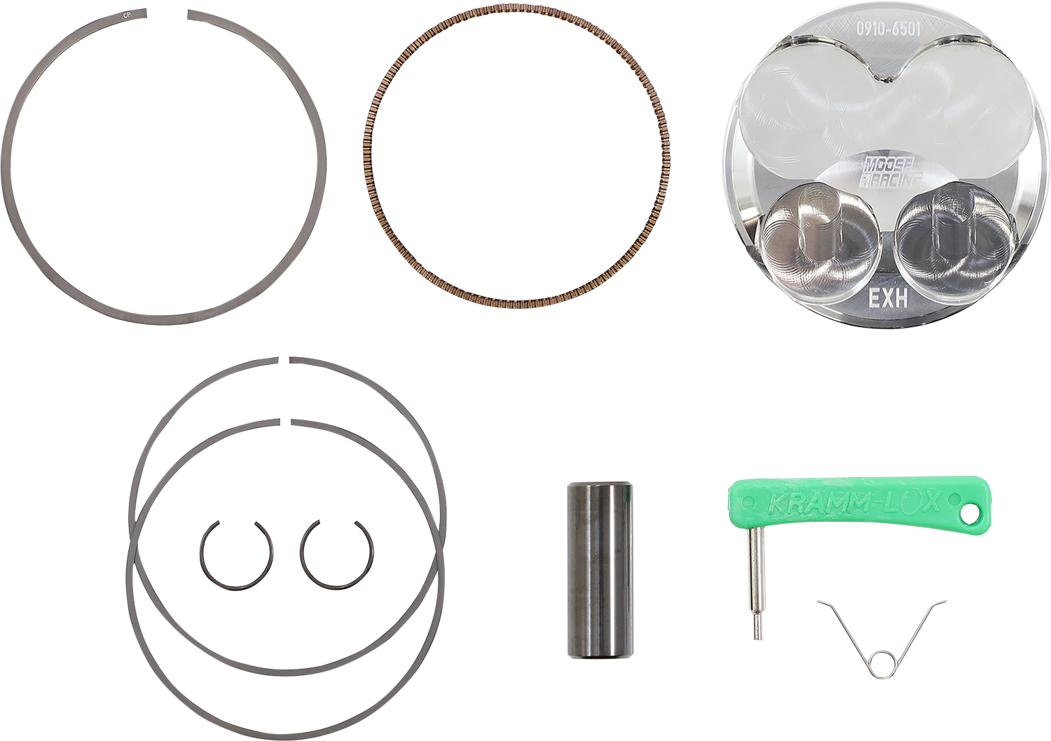 MOOSE OFFROAD Piston Kit - 77.00 mm - Kawasaki MPX3061