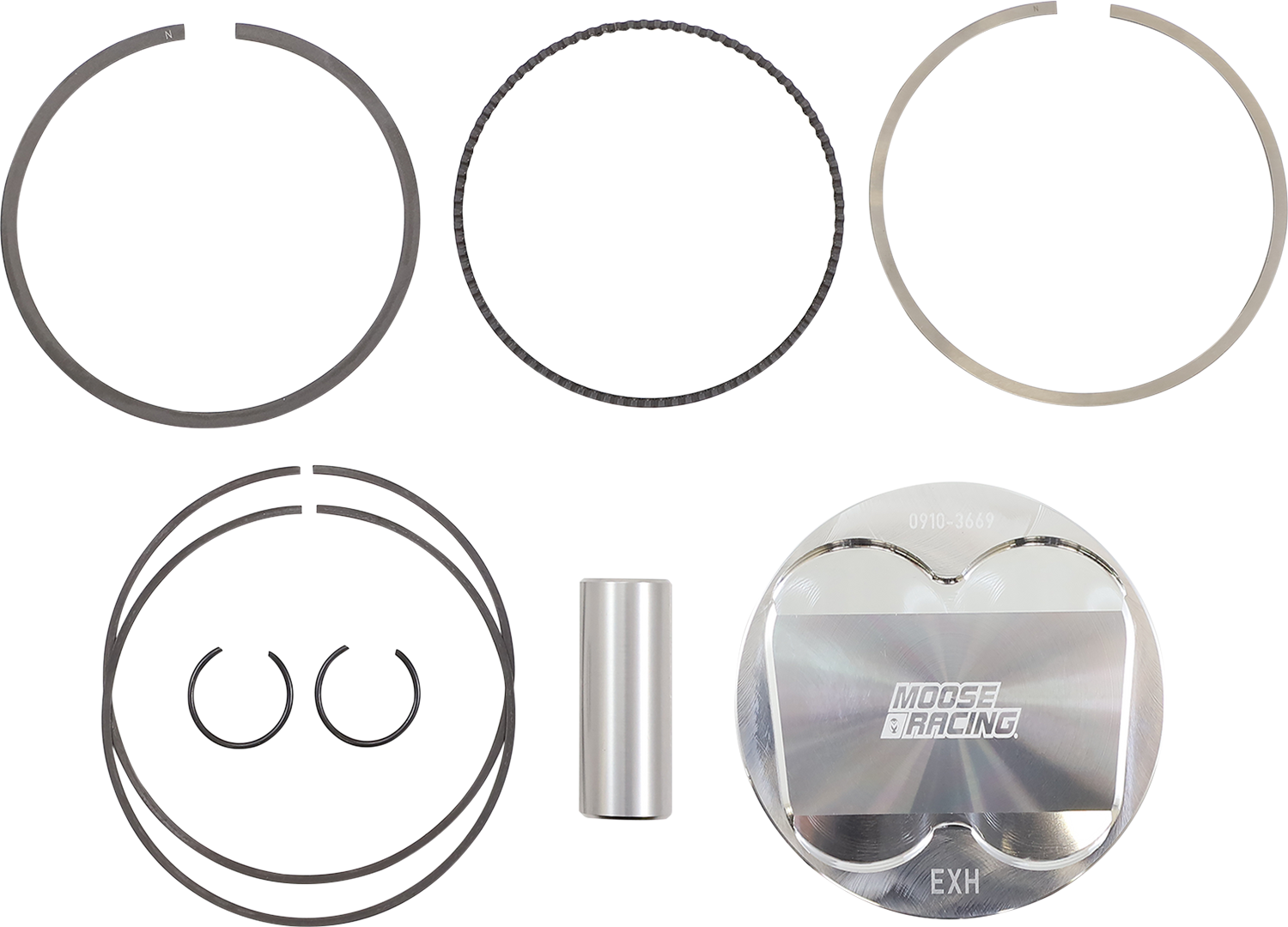 MOOSE OFFROAD Piston Kit - 102.00 mm - Suzuki MP4013A