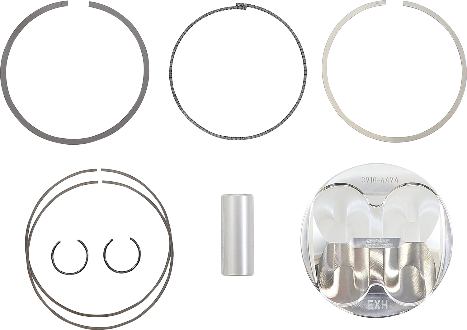 MOOSE OFFROAD Piston Kit - 94.00 mm - Honda MP2017
