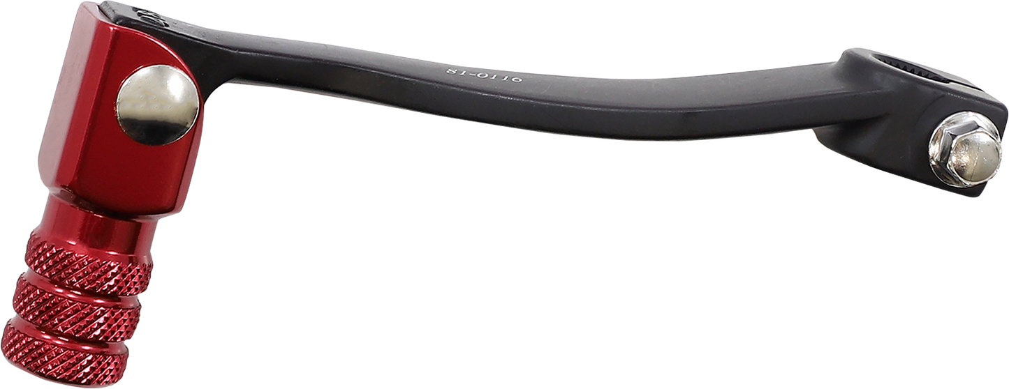 MOOSE OFFROAD Shift Lever - Red - Honda 81-0116-02-10