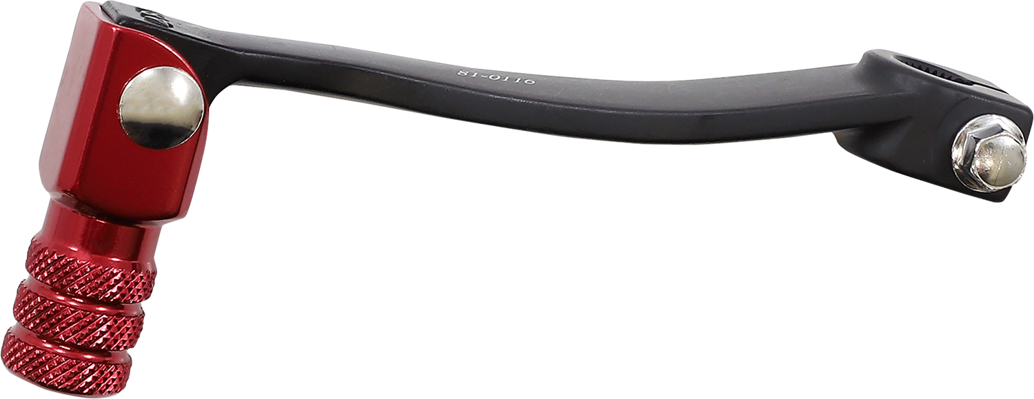 MOOSE OFFROAD Shift Lever - Red - Honda 81-0116-02-10