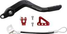 MOOSE OFFROAD Brake Pedal - Red - Beta 82-0802-21-10