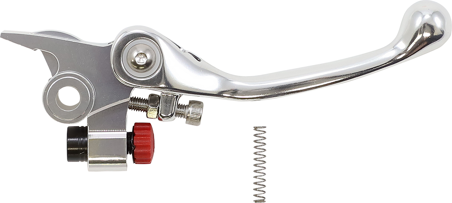 MOOSE OFFROAD Flex FG Forged 6061-T6 Brake Lever - Silver H07-6903BS