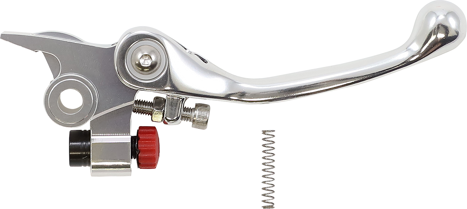 MOOSE OFFROAD Flex FG Forged 6061-T6 Brake Lever - Silver H07-6903BS
